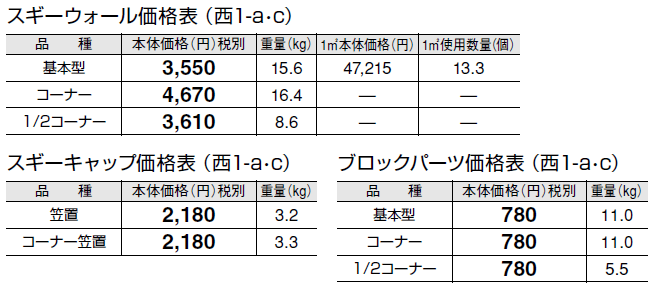 スギーウォール【2024年版】_価格_3