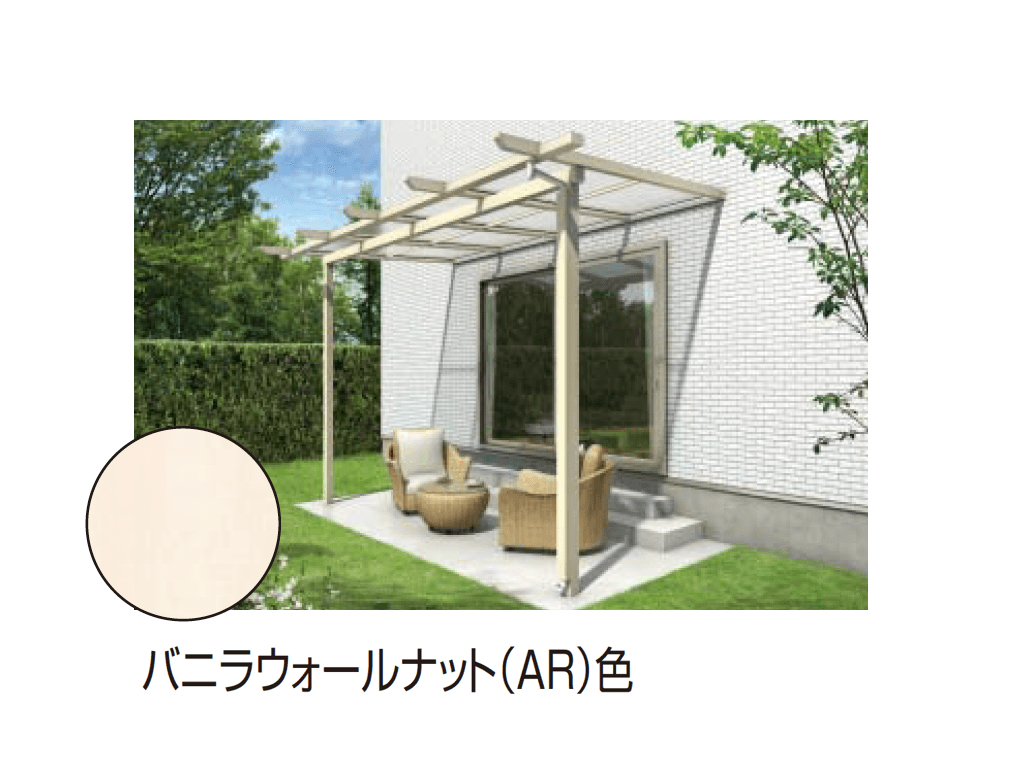 YKK APの「木調テラス屋根・木調バルコニー屋根 サザンテラス」のサブ画像3