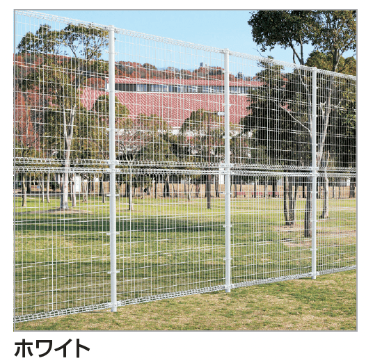 四国化成の「スチールメッシュフェンス LMF10型 2段/3段支柱【2024年版】」のサブ画像1