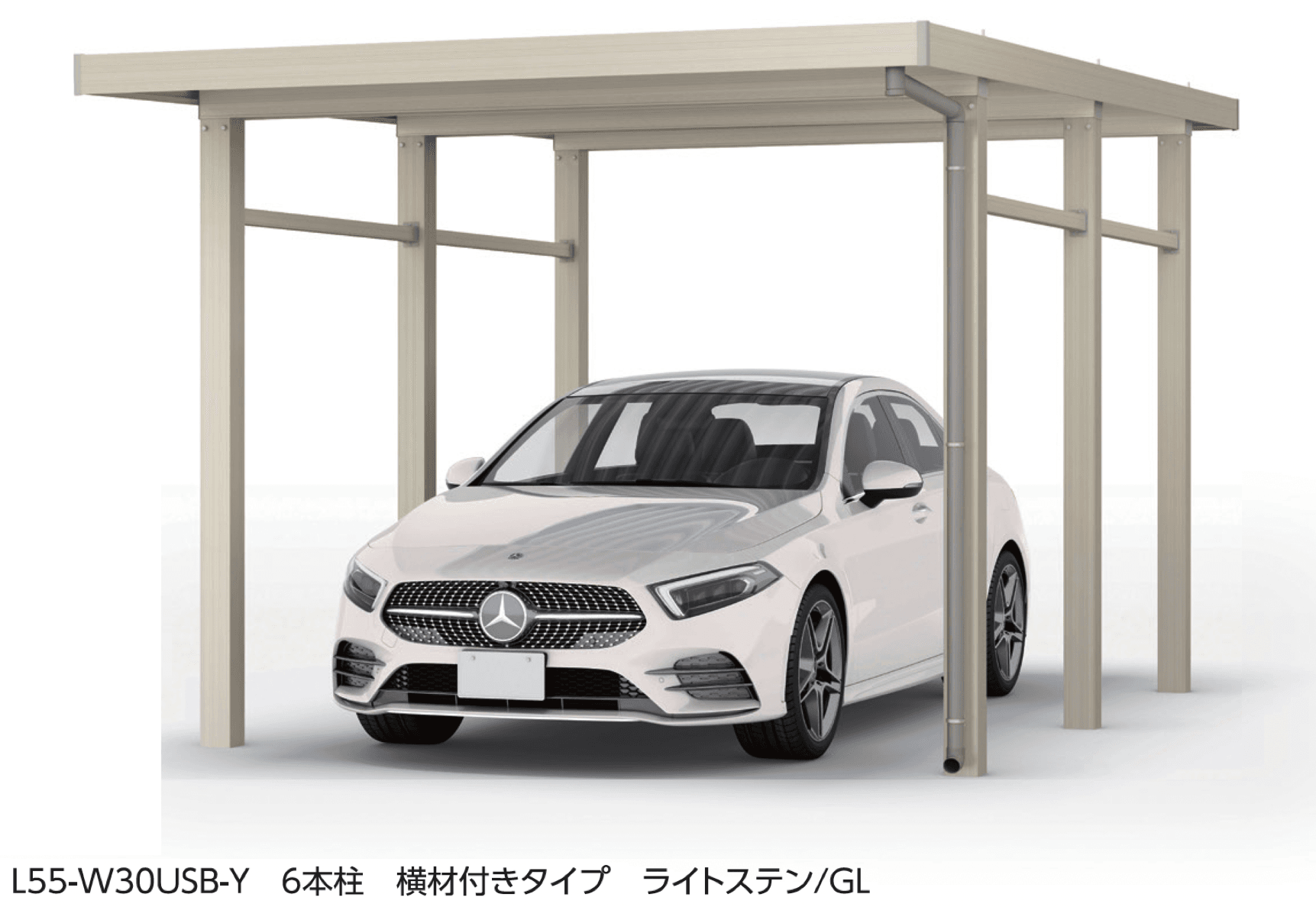 大仙の「SSポートGⅢ 積雪100cm 基本セット/1台用 DXタイプ」