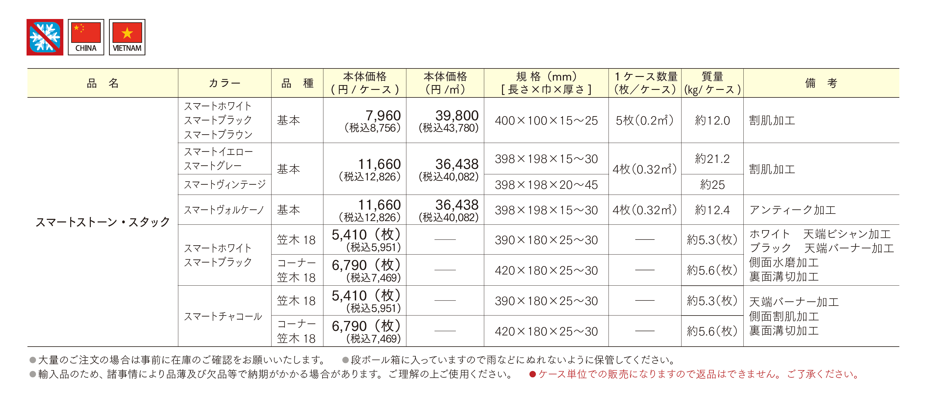スマートストーン・スタック_価格_1