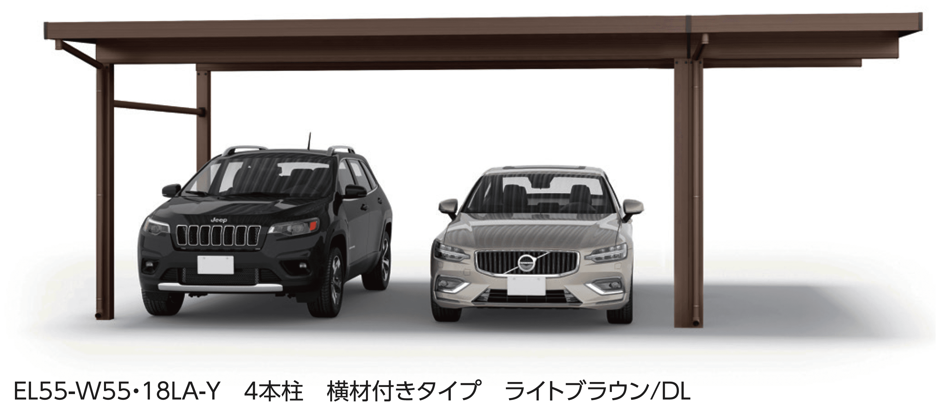 大仙の「SSポートGⅢ 積雪150cm Aタイプ・Bタイプ間口延長セット/2台用+α」