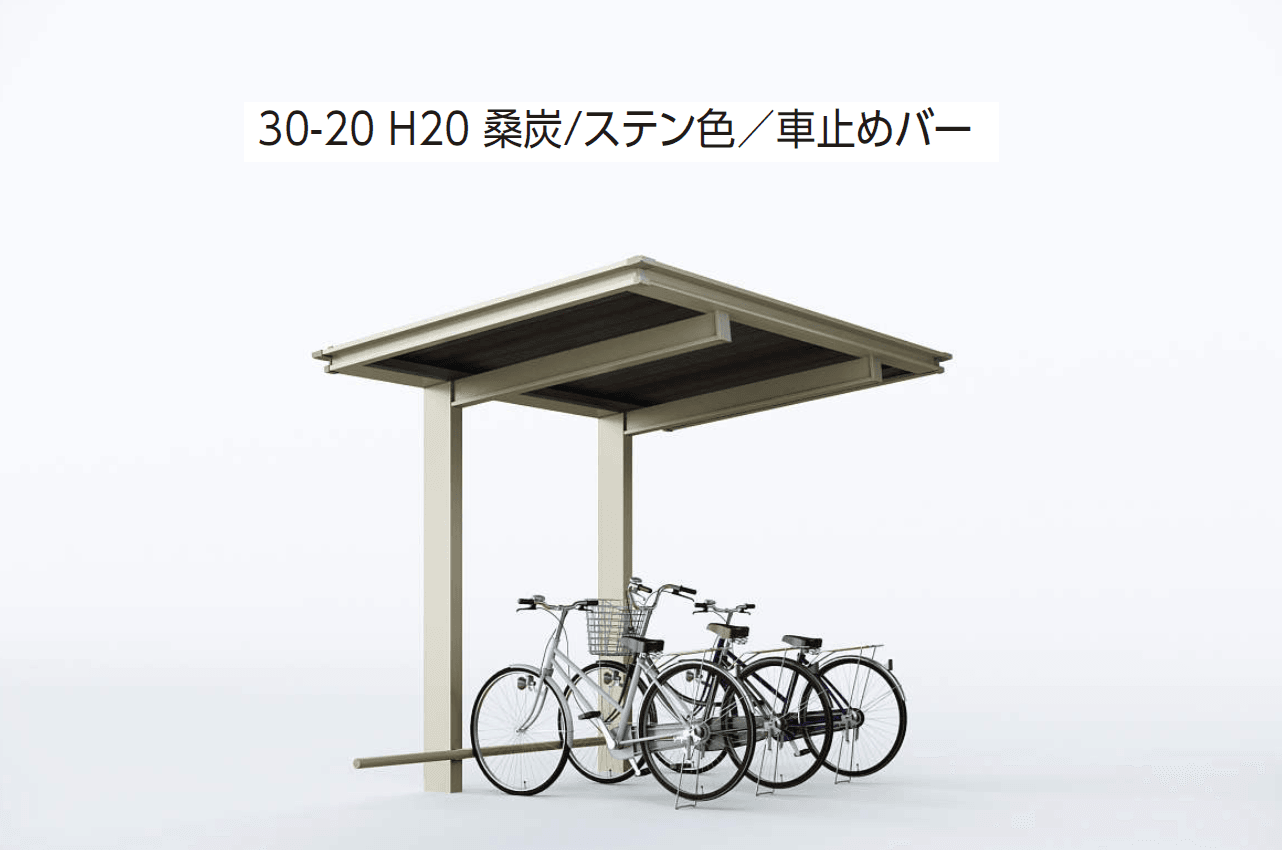 YKK APの「ルシアス サイクルポート 750タイプ 単体セット/奥行連結セット【2024年版】」のサブ画像6