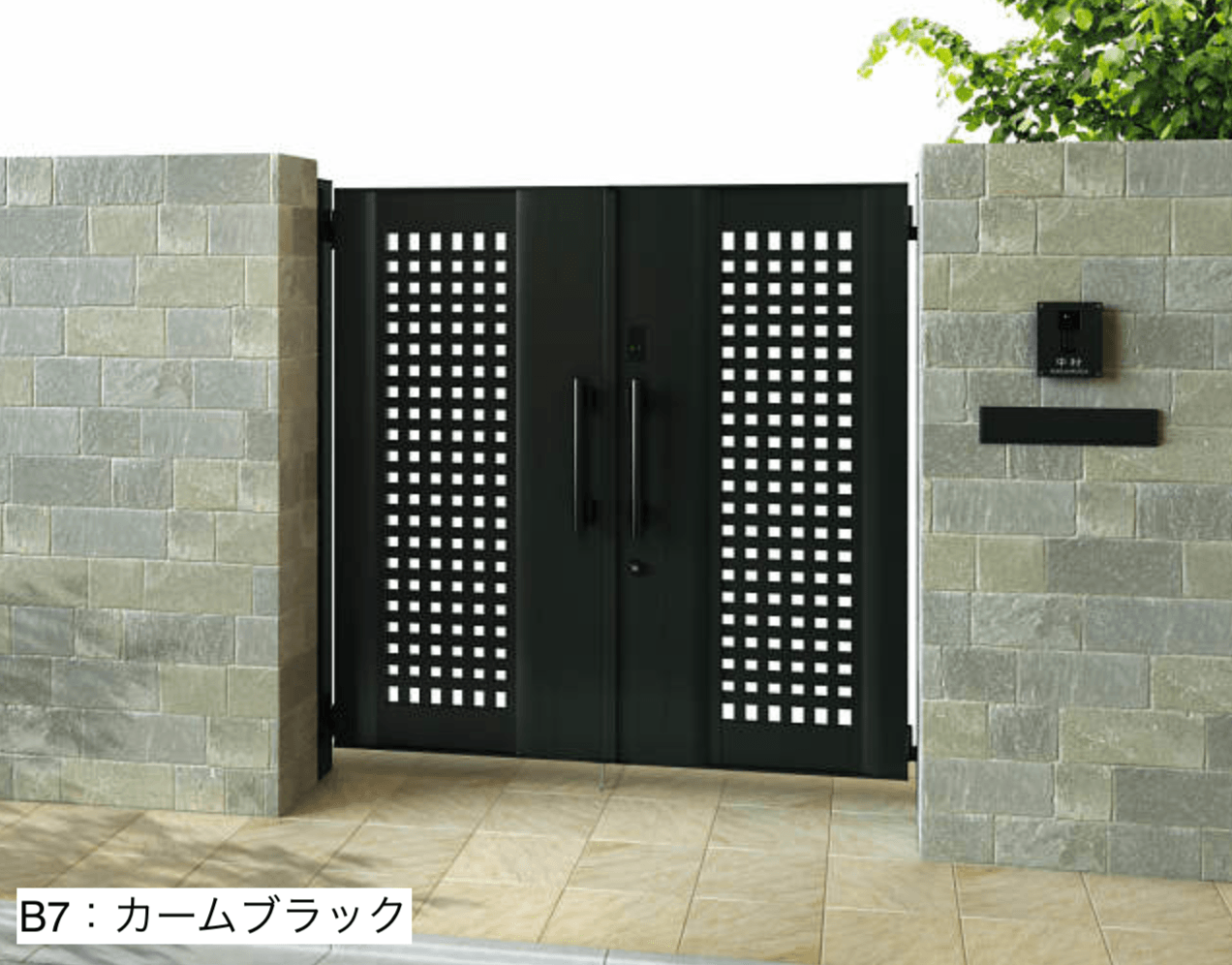 YKK APの「〔ピタットKey システム〕電気錠付 エクスティアラ 門扉シリーズ 3型【2023年版】」