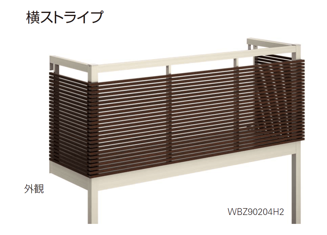 YKK APの「ルシアス バルコニー【屋根置式】・【屋根置式/片屋根片柱仕様】【2025年版】」のサブ画像7