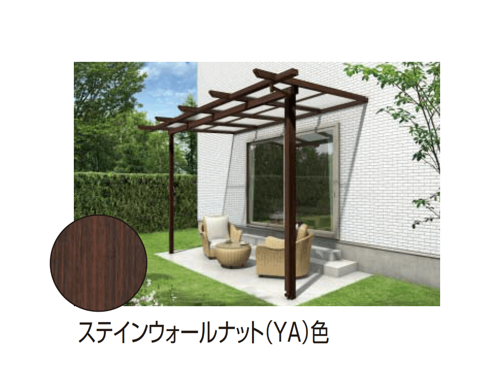 YKK APの「木調テラス屋根・木調バルコニー屋根 サザンテラス」のサブ画像4