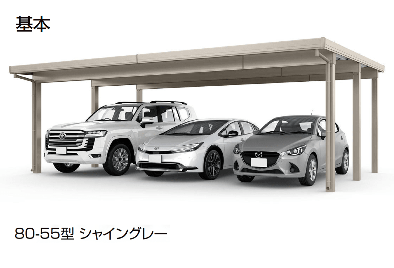 LIXILの「カーポートST 3000タイプ 3台用【2025年版】」のサブ画像4