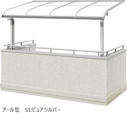 YKK APの「ソラリア 躯体式バルコニー屋根」のサブ画像6