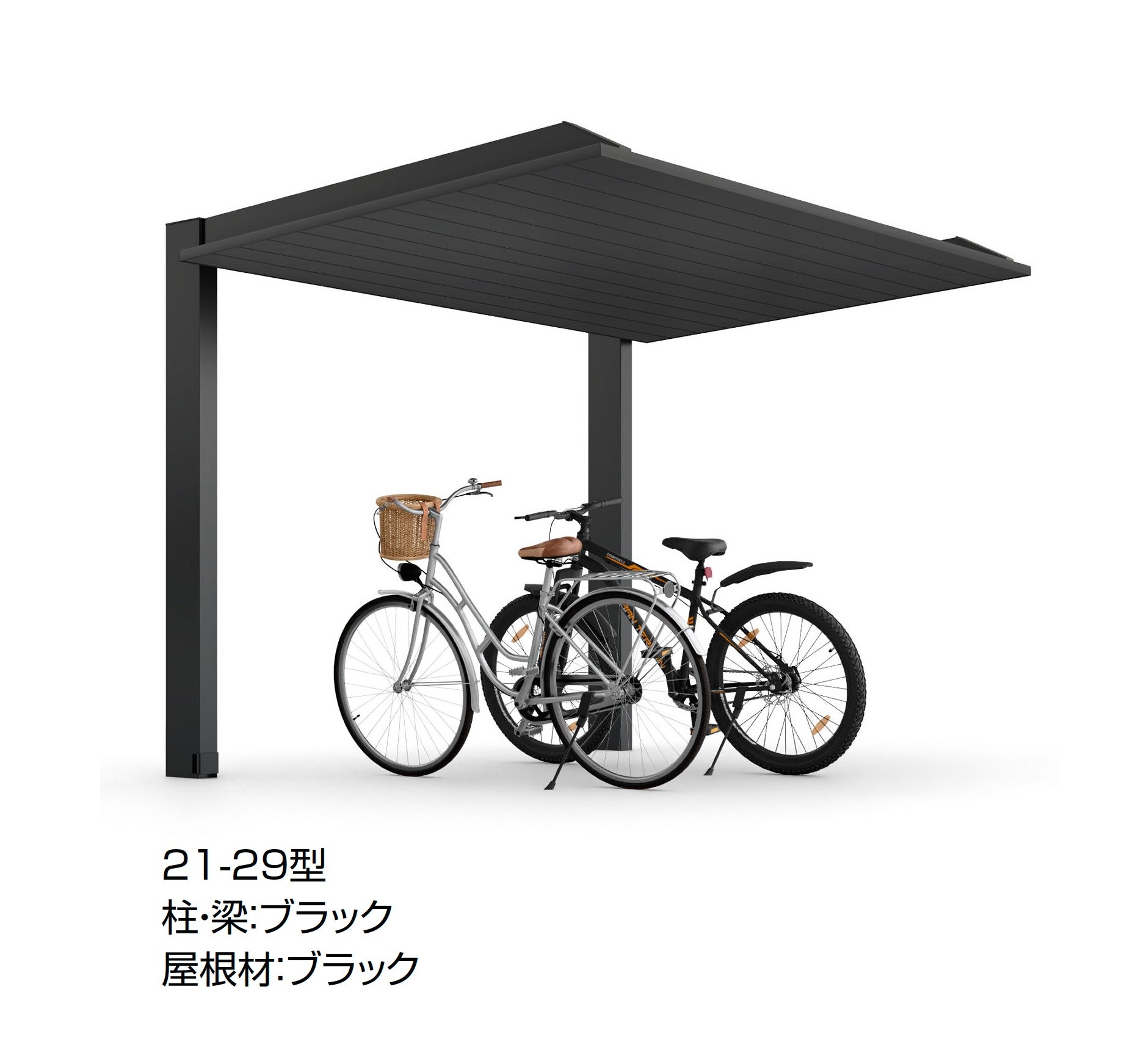 LIXILの「カーポートSC 1500 ミニ(駐輪場)」のサブ画像3