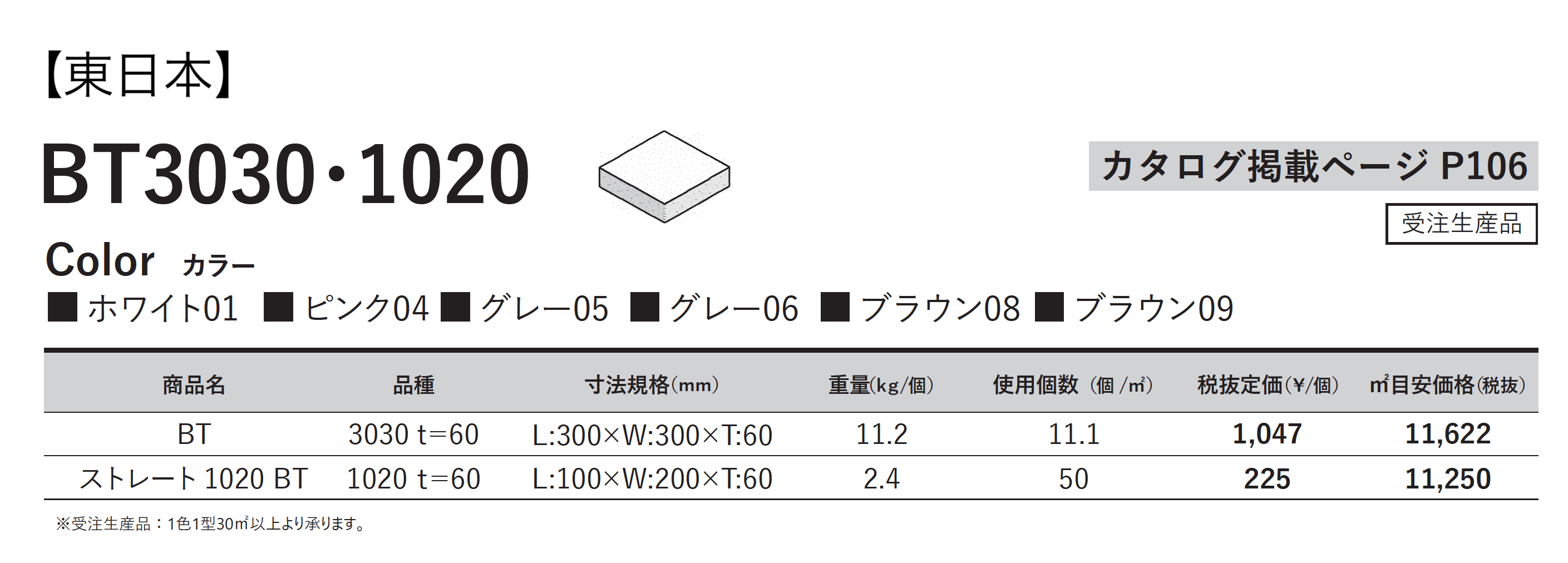 BT 3030・1020_価格_1