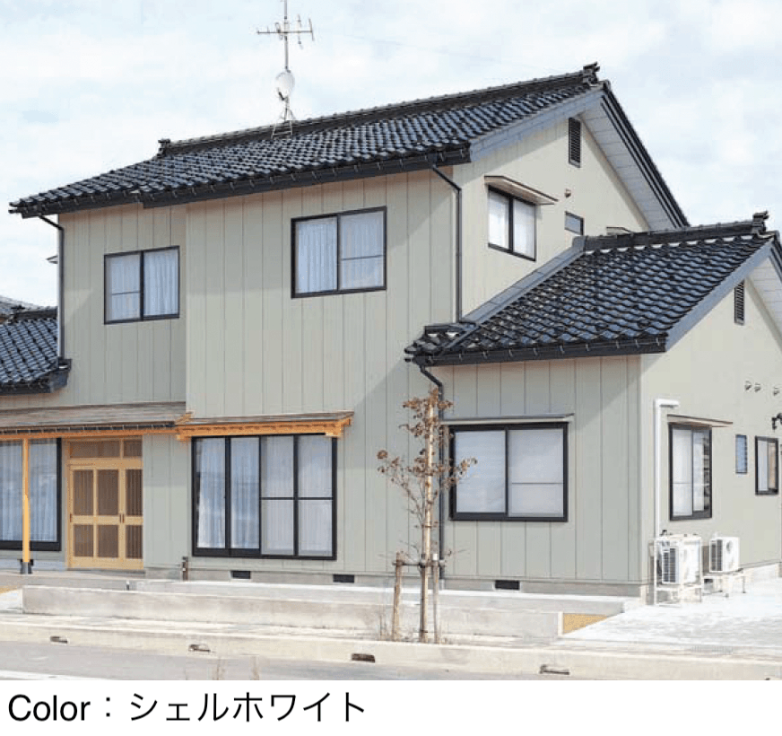 YKK APの「アルカベール タテ張りスタッコ」