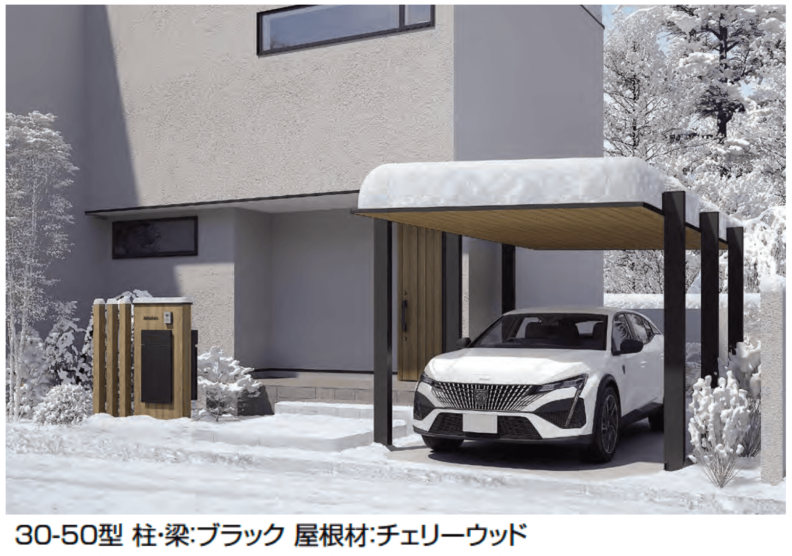 LIXILの「カーポートSC 3000 1台用」