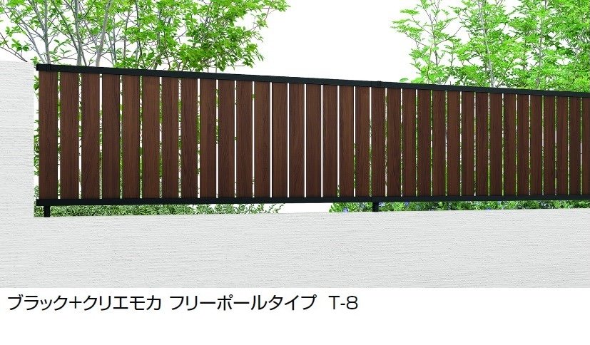 LIXILの「フェンスAB TS2-K型(片面木調・縦スリット②)」のサブ画像5