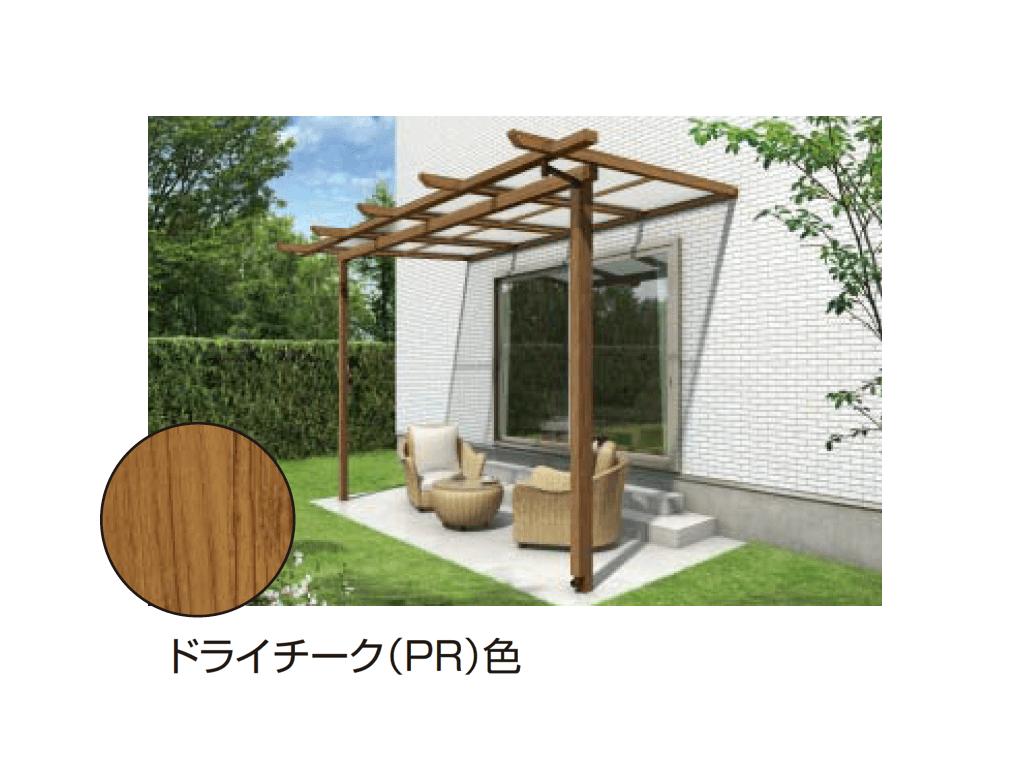 YKK APの「木調テラス屋根・木調バルコニー屋根 サザンテラス」のサブ画像5