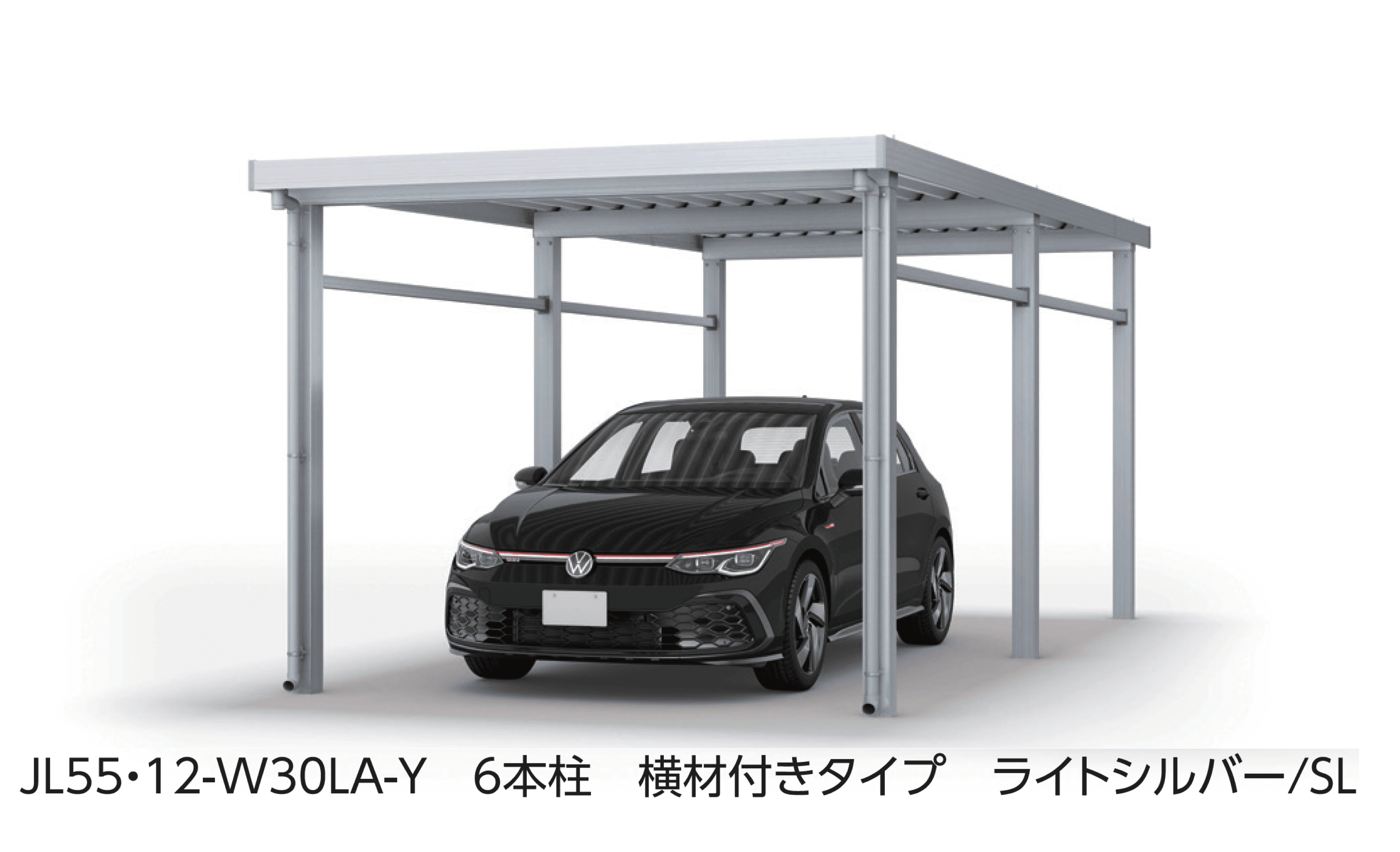 大仙の「SSポートGⅢ 積雪150cm Aタイプ・Bタイプ奥行延長セット/1台用」