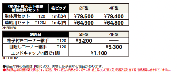 シンプレオ 高所用フェンス2F型【2024年5月末まで】【2024年版】_価格_1