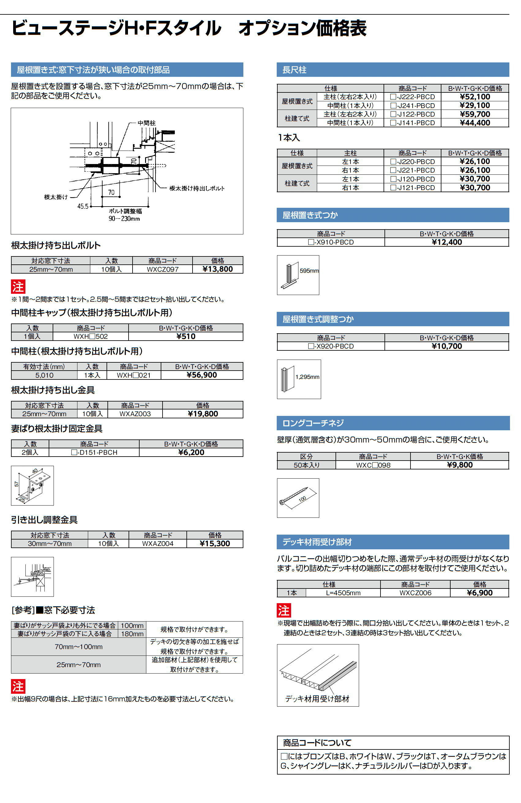ビューステージ Hスタイル 九州・四国間 1階設置式_価格_6