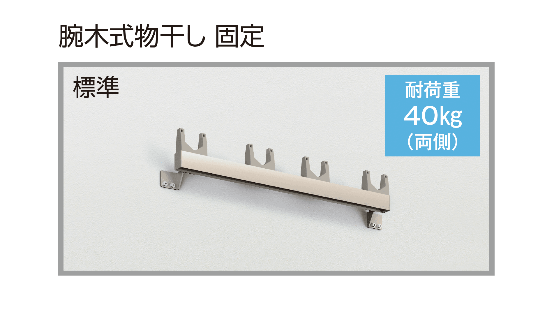 YKK APの「囲い商品用 物干しセット」のサブ画像7