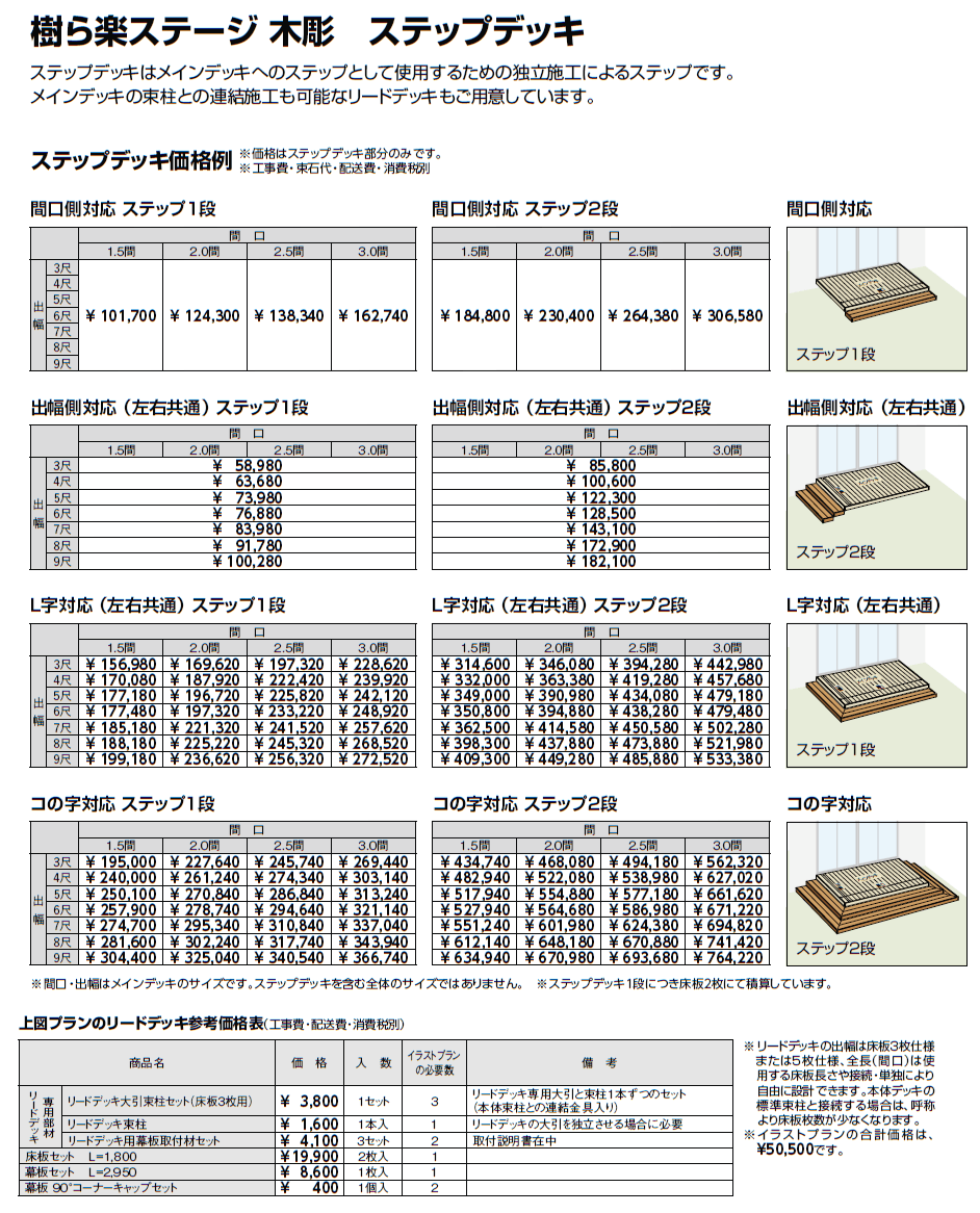 樹ら楽ステージ 木彫【2024年版】_価格_2
