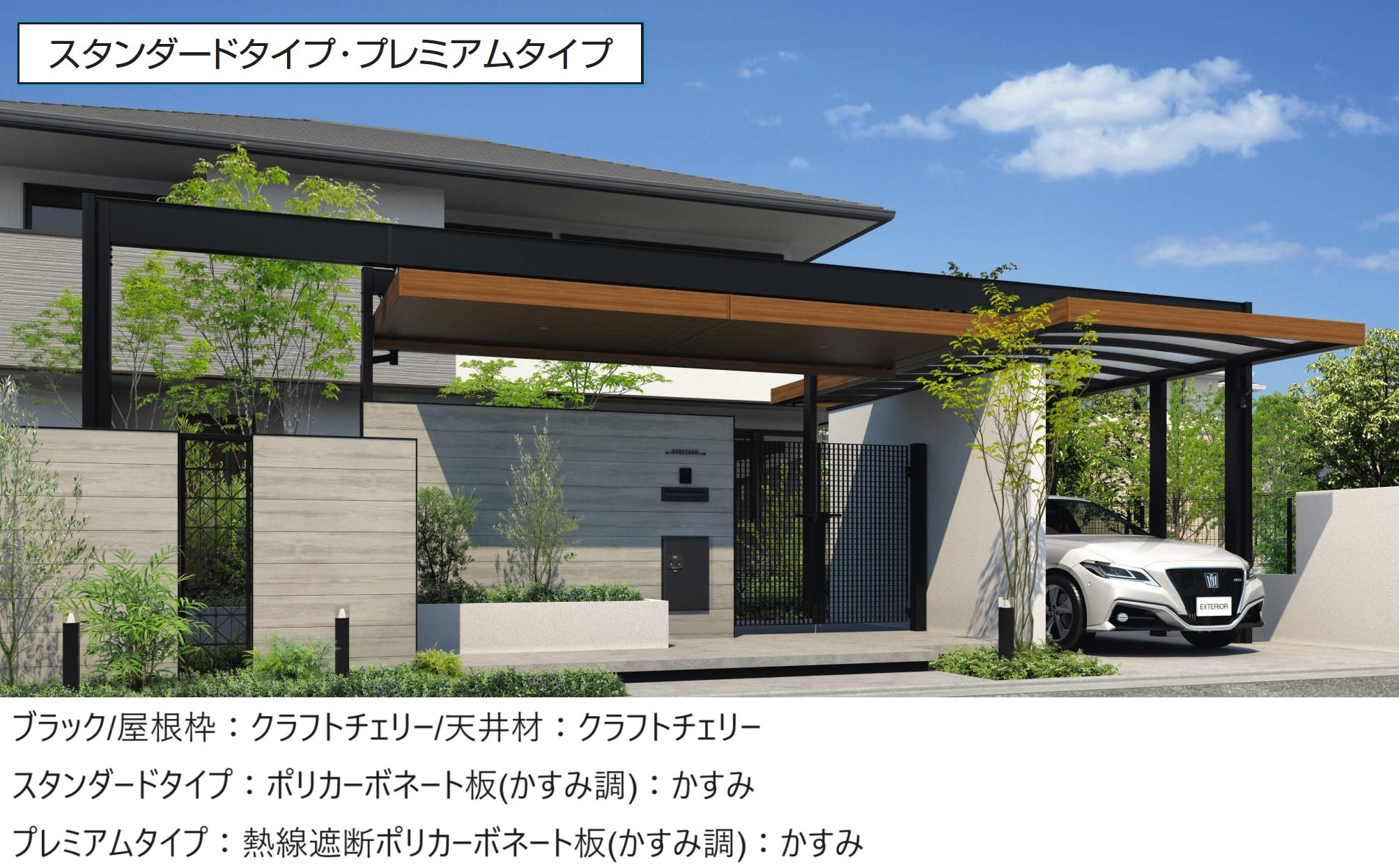 三協アルミの「U.スタイル アゼスト スタンダードタイプ 吊下げタイプ(両側支持タイプ)」