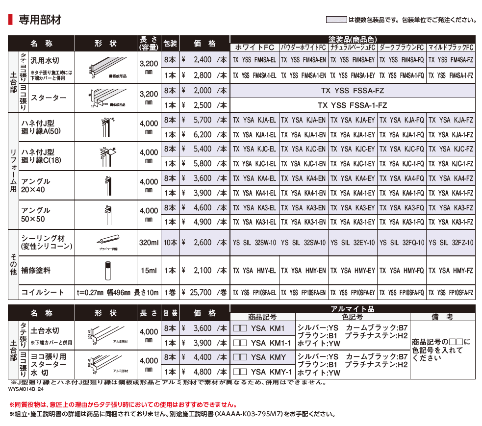 シャインウォール S1型(鋼板)【2024年版】_価格_3