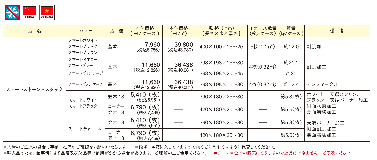 スマートストーン・スタック【2025年版】_価格_1