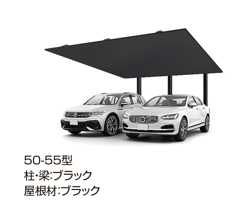 LIXILの「カーポートSC 後方支持 2台用」のサブ画像6