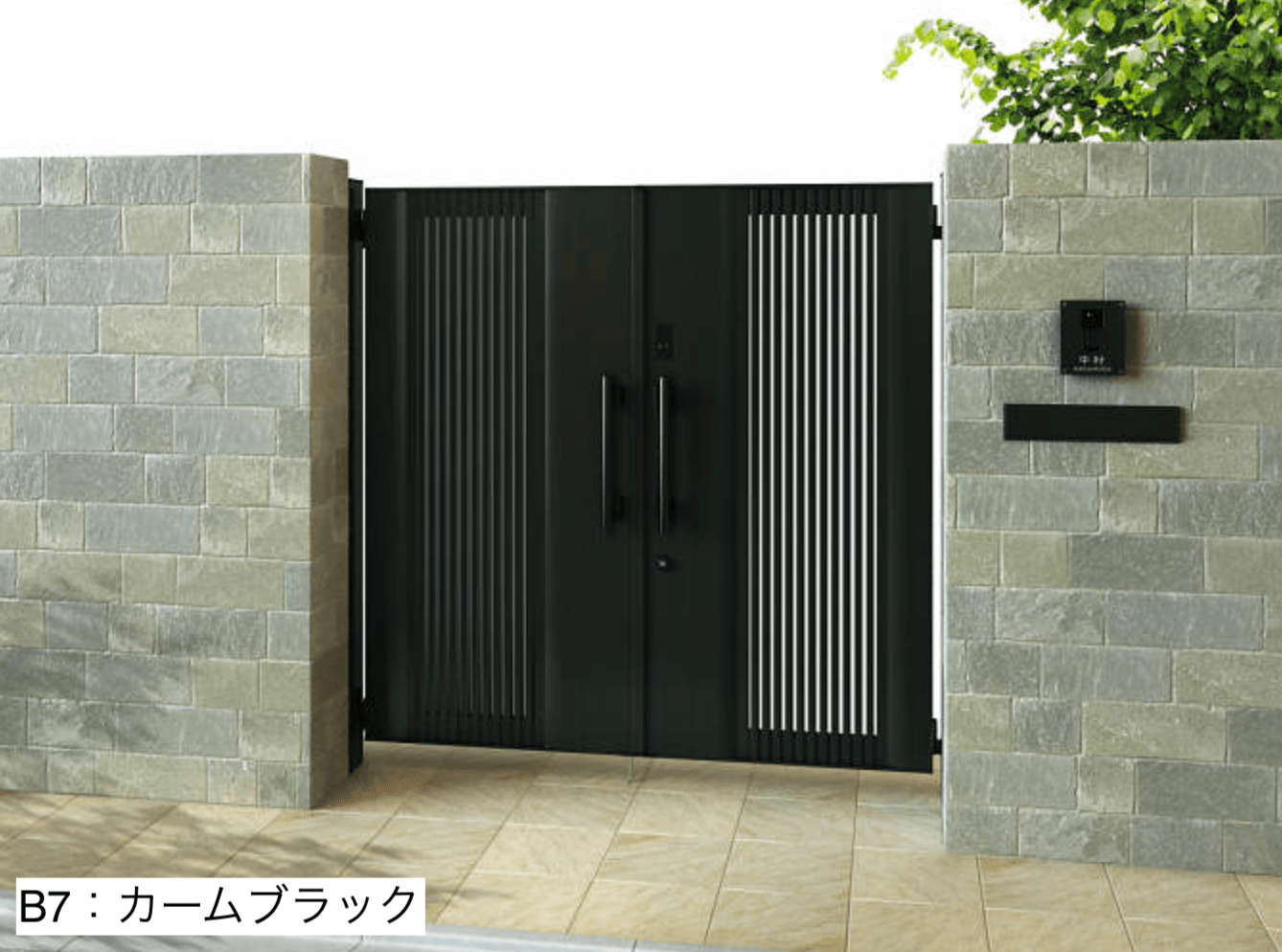 YKK APの「〔ピタットKey システム〕電気錠付 エクスティアラ 門扉シリーズ 1型【2023年版】」