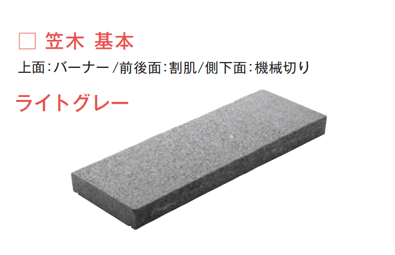 メイクランドの「アーバングラニット 笠木」のサブ画像1