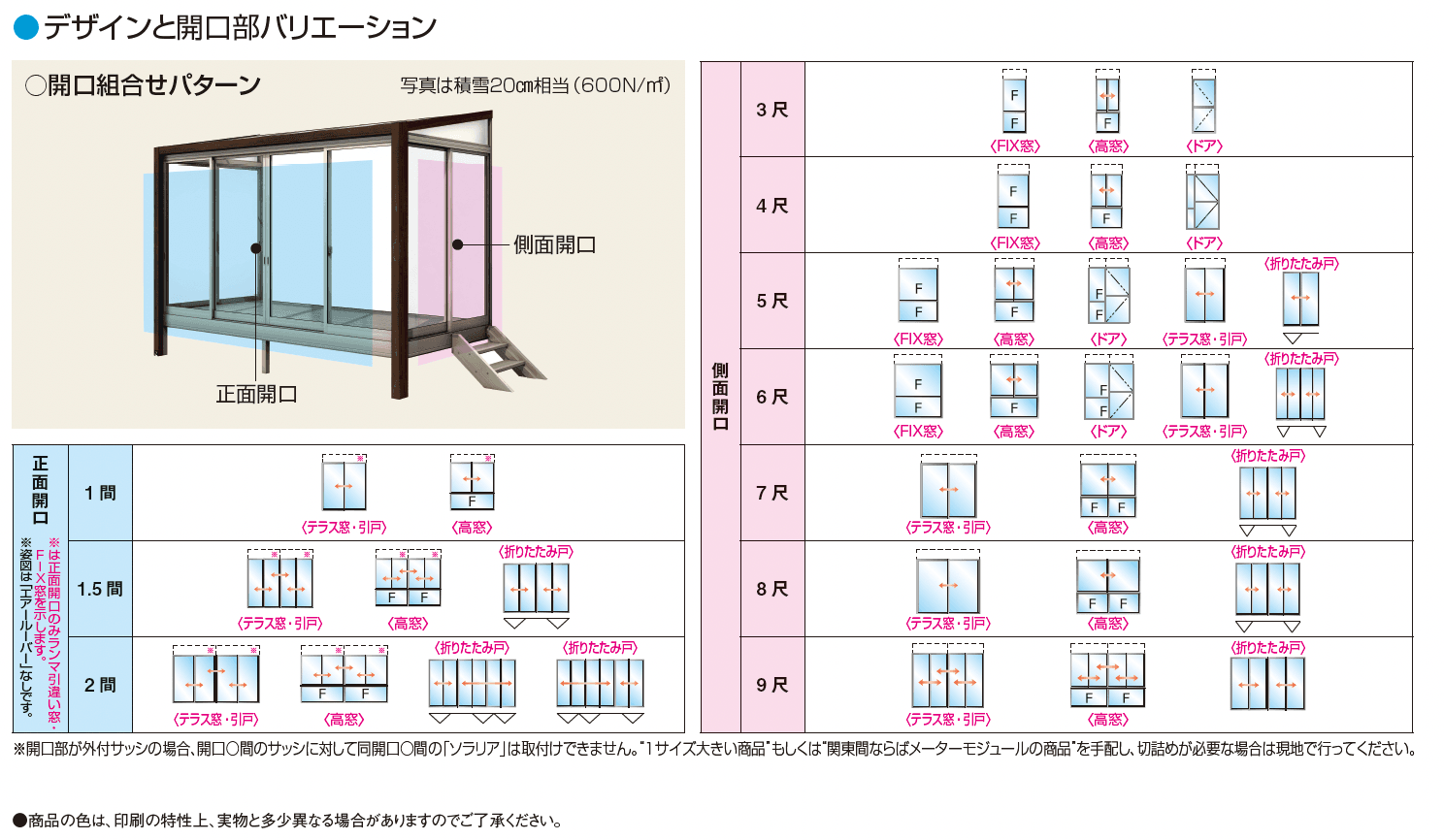 ソラリア テラス囲い 木調ガーデンルームタイプ 部分囲い_バリエーション_2