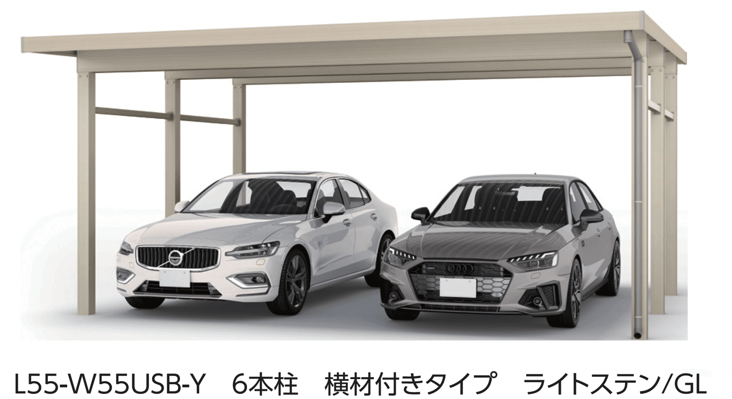 大仙の「SSポートGⅢ 積雪100cm 基本セット/2台用 DXタイプ」