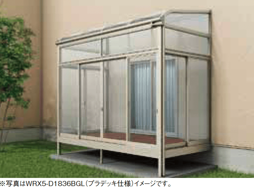 大仙の「ソレイドテラス囲い ノーマルサッシ(ランマFIX)【床仕様】」