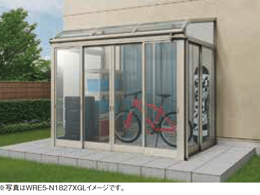 大仙の「ソレイドテラス囲い ノーマルサッシ(ランマなし)【土間仕様】」