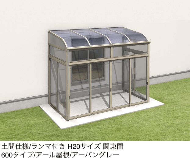 三協アルミの「晴れもようwith(土間仕様/ランマ付き H20サイズ 関東間)」