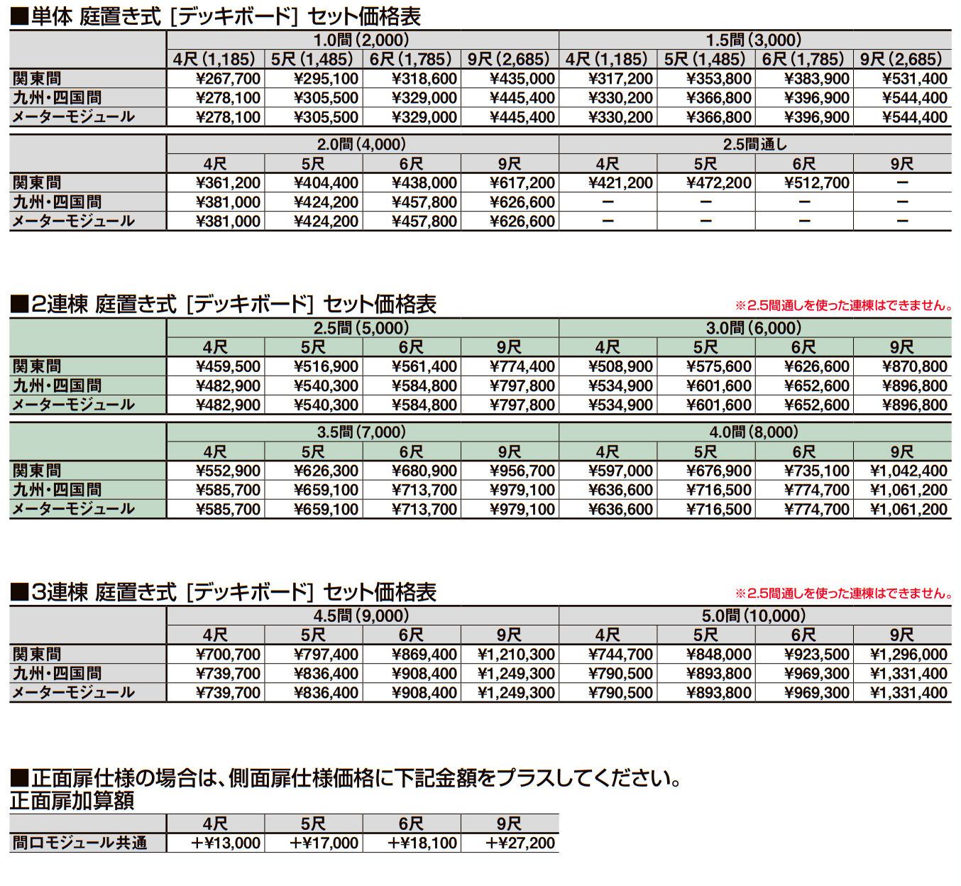 ビューステージ Fスタイル(関東間)【2023年版】_価格_2