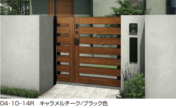 YKK APの「〔ピタットKey システム〕電気錠付 ルシアス 門扉シリーズ W01型【2024年版】」