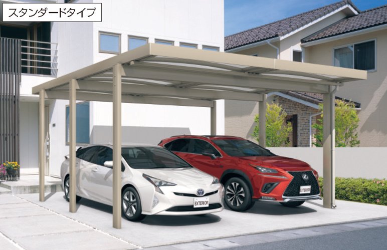 三協アルミ U.スタイル アゼスト スタンダードタイプ 吊下げタイプ・梁置きタイプ(マルチルーフタイプ(両側支持タイプ))【2024年版】8