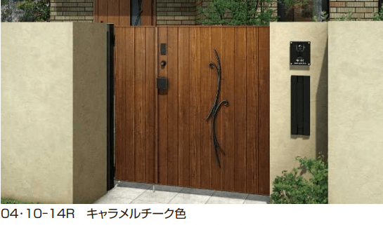 YKK APの「〔ピタットKey システム〕電気錠付 ルシアス 門扉シリーズ C01型【2024年版】」