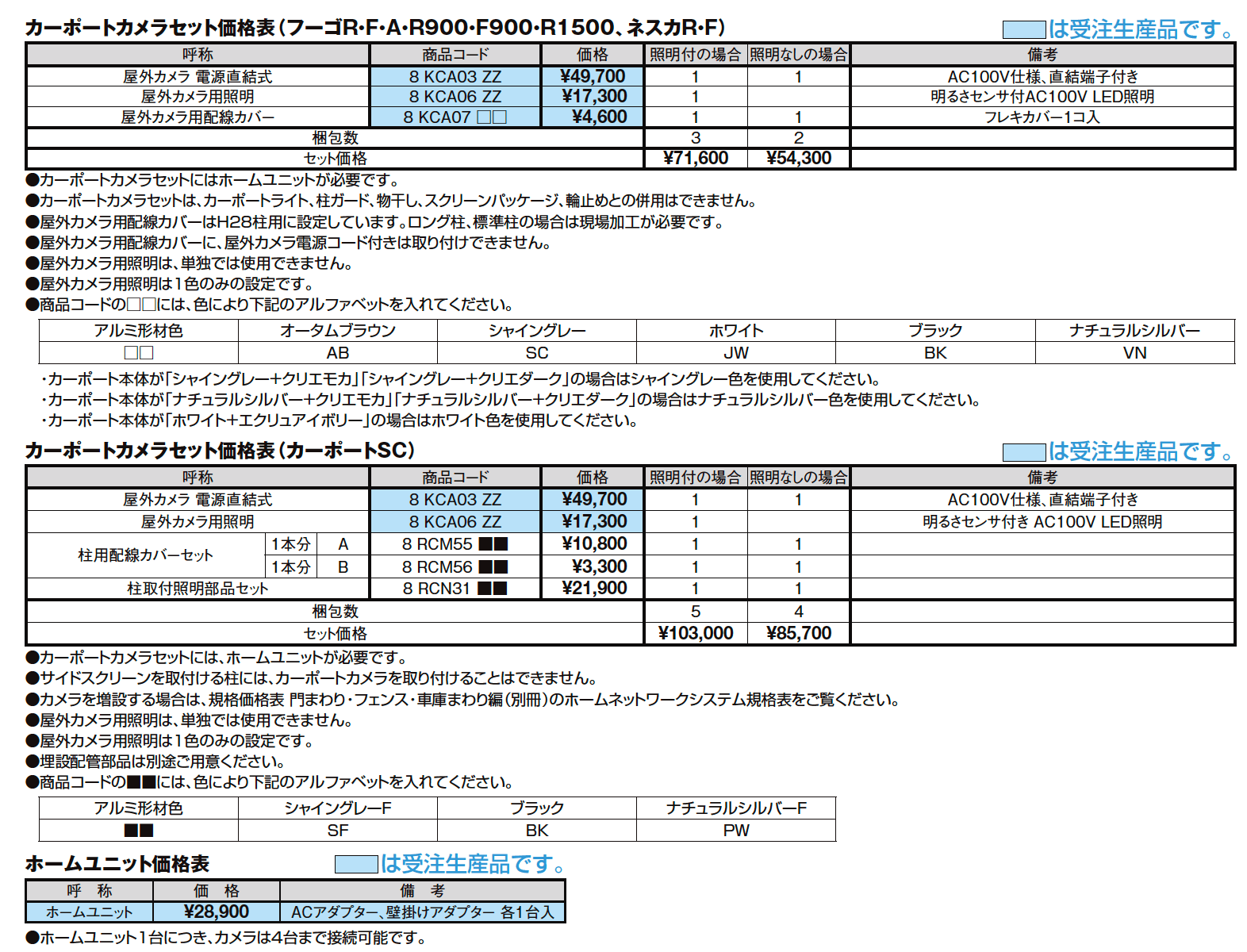 カーポートカメラセット【2024年版】_価格_1