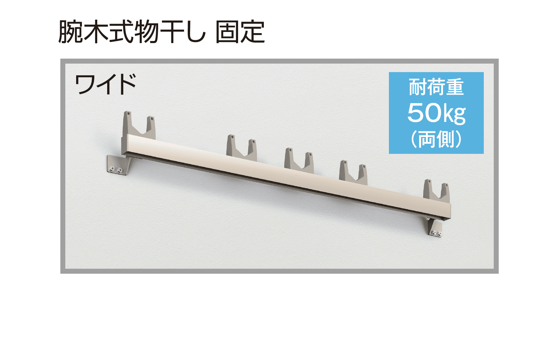 YKK APの「囲い商品用 物干しセット」のサブ画像8