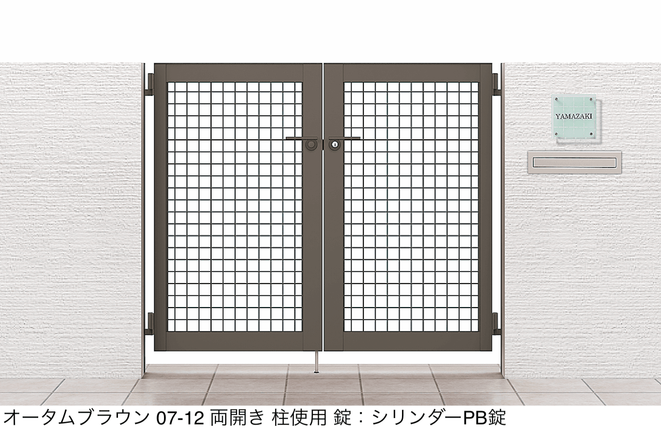 LIXILの「アルメッシュ門扉」のサブ画像1