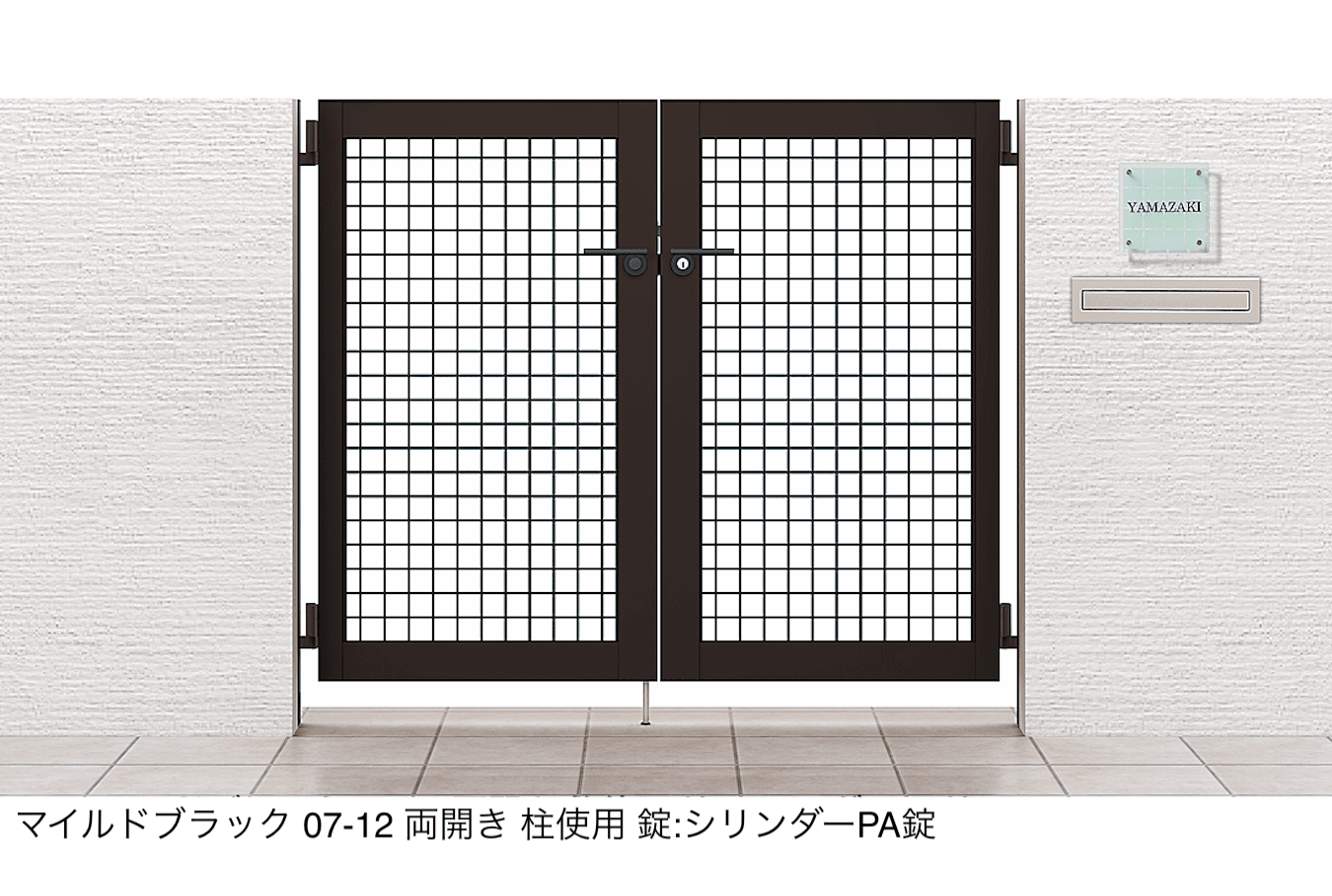 LIXILの「アルメッシュ門扉」のサブ画像2