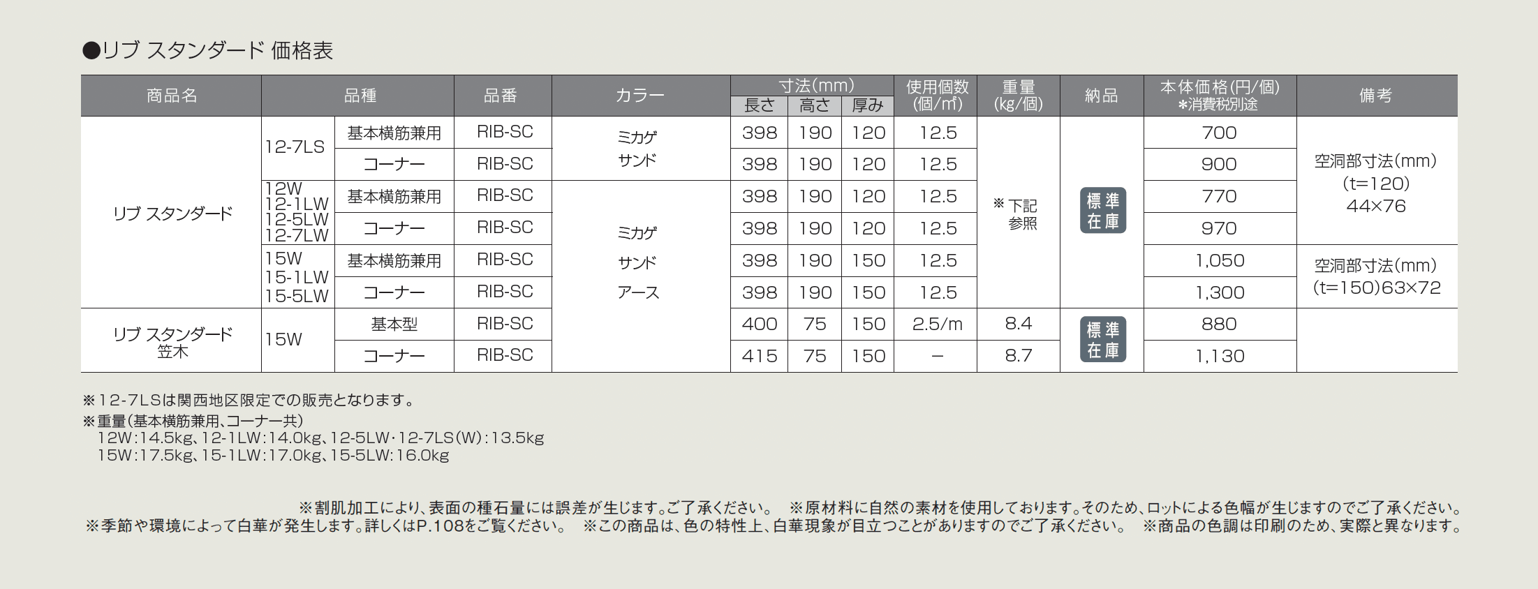 リブ スタンダード【2025年版】_価格_1