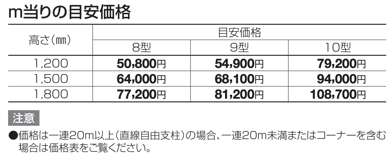 TAF8型【2023年版】_価格_1
