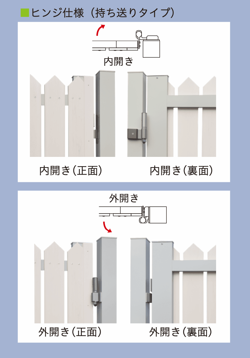 F&Fの「タテイタスタイル門扉 タイプA【2024年版】」のサブ画像1