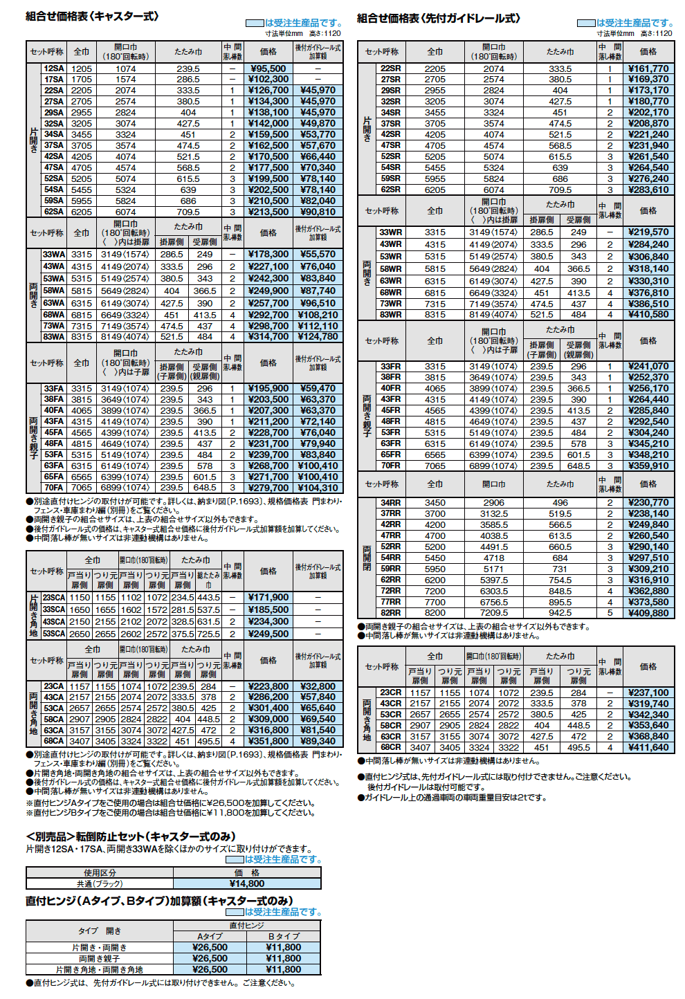 カーゲート セレビューFA型【2023年版】_価格_1
