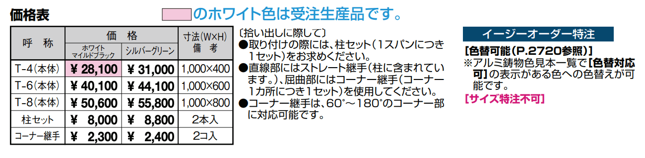 エレナフェンス【2023年版】_価格_1