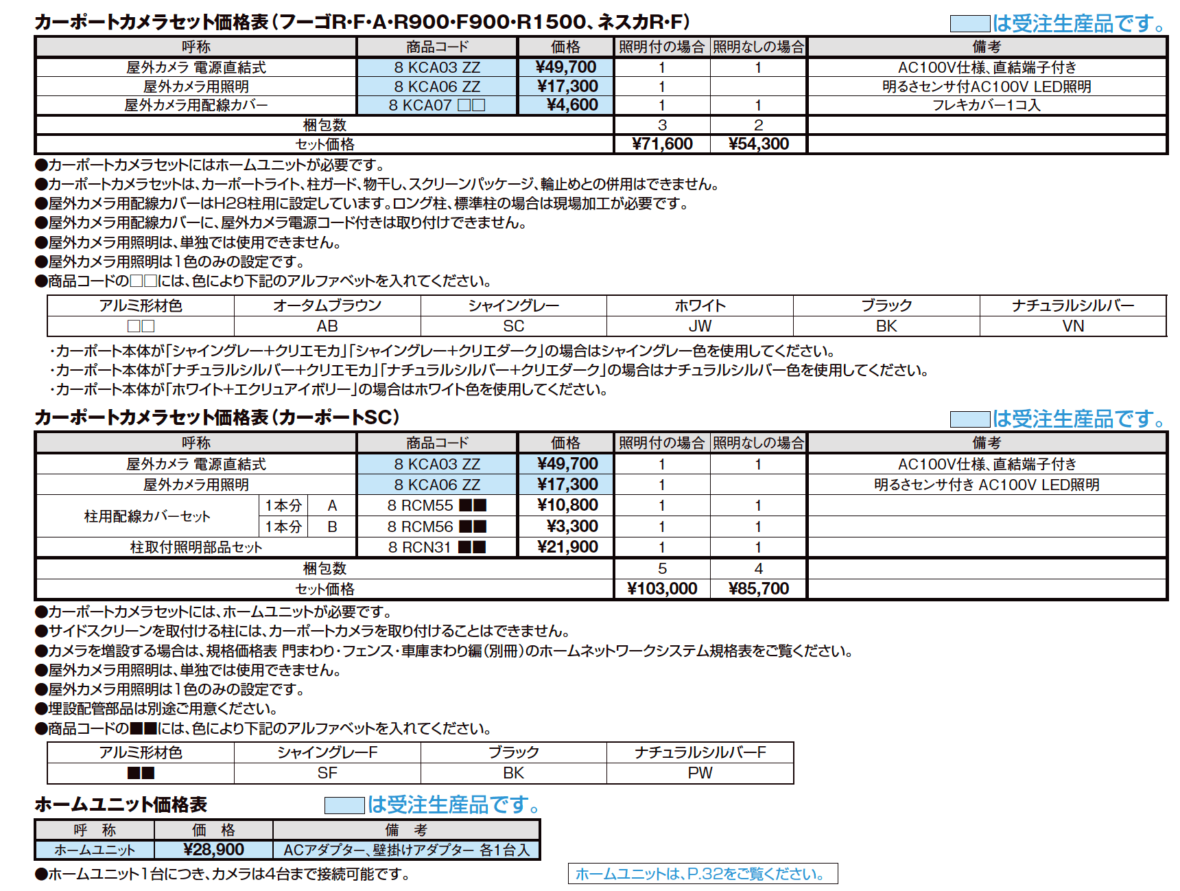 カーポートカメラセット【2023年版】_価格_1