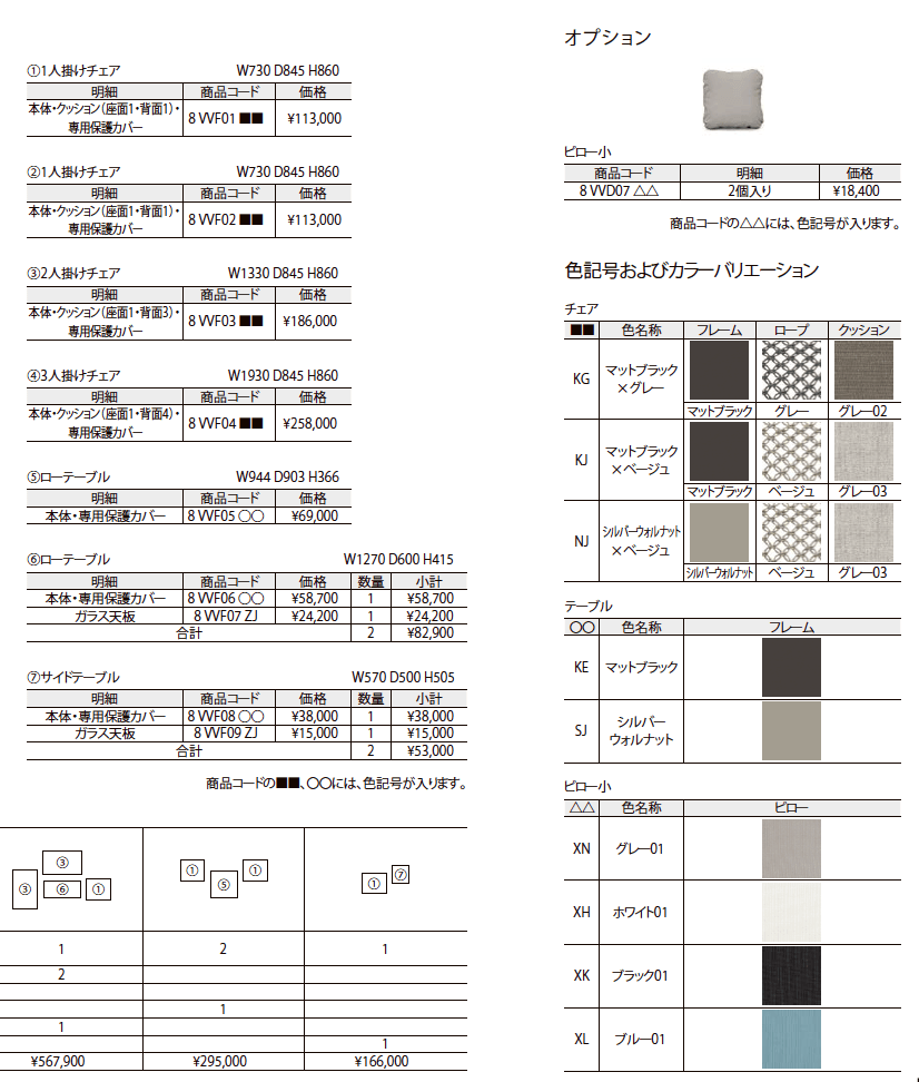 ガーデンファニチャー TYPE 007【2023年版】_価格_1