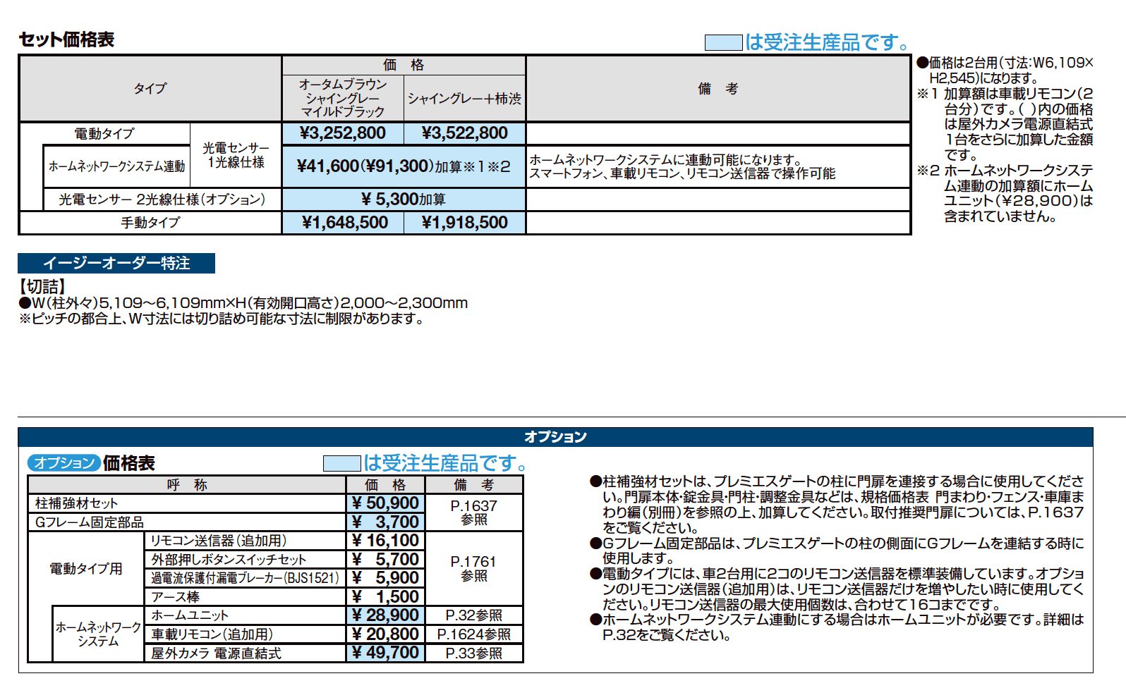 プレミエスゲート ワイド KA型【2023年版】_価格_1